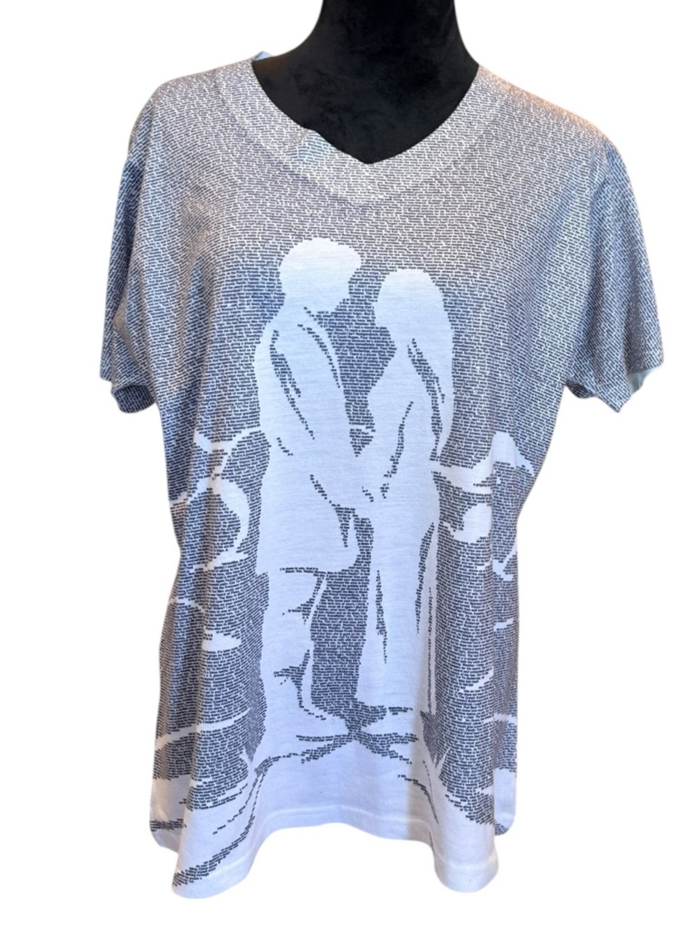 Women's Litographs The Princess Bride Top T-shirt Graphic Tee Gray White 2XL XL